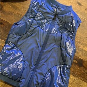 Blue Puffer Vest